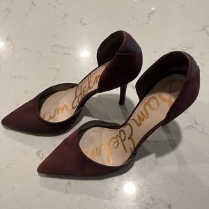 Sam Edelman Maroon Heels